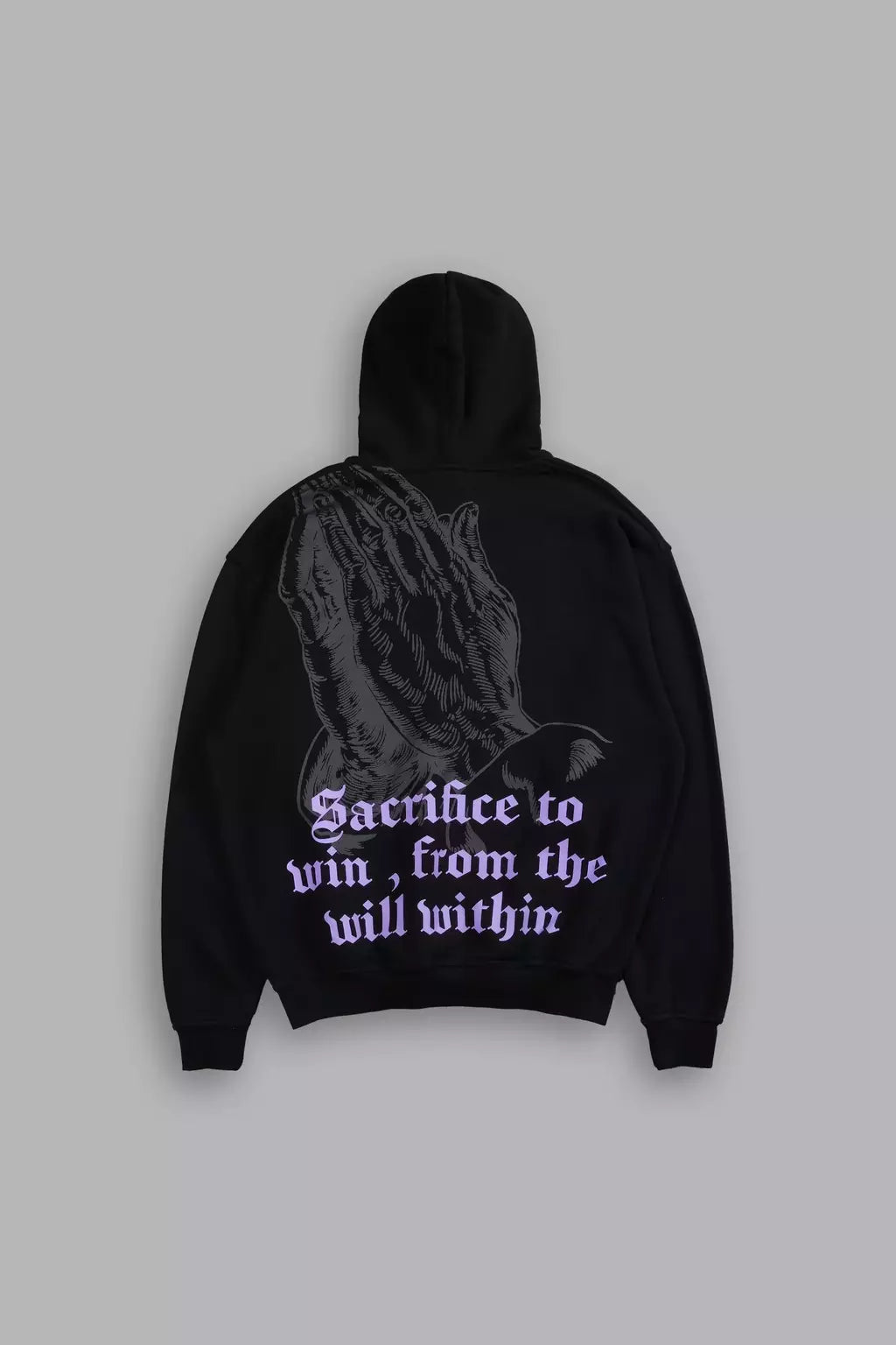 Big Bodybuilding Saved My Life "Bishop" Unisex Hoodie - Black/Black