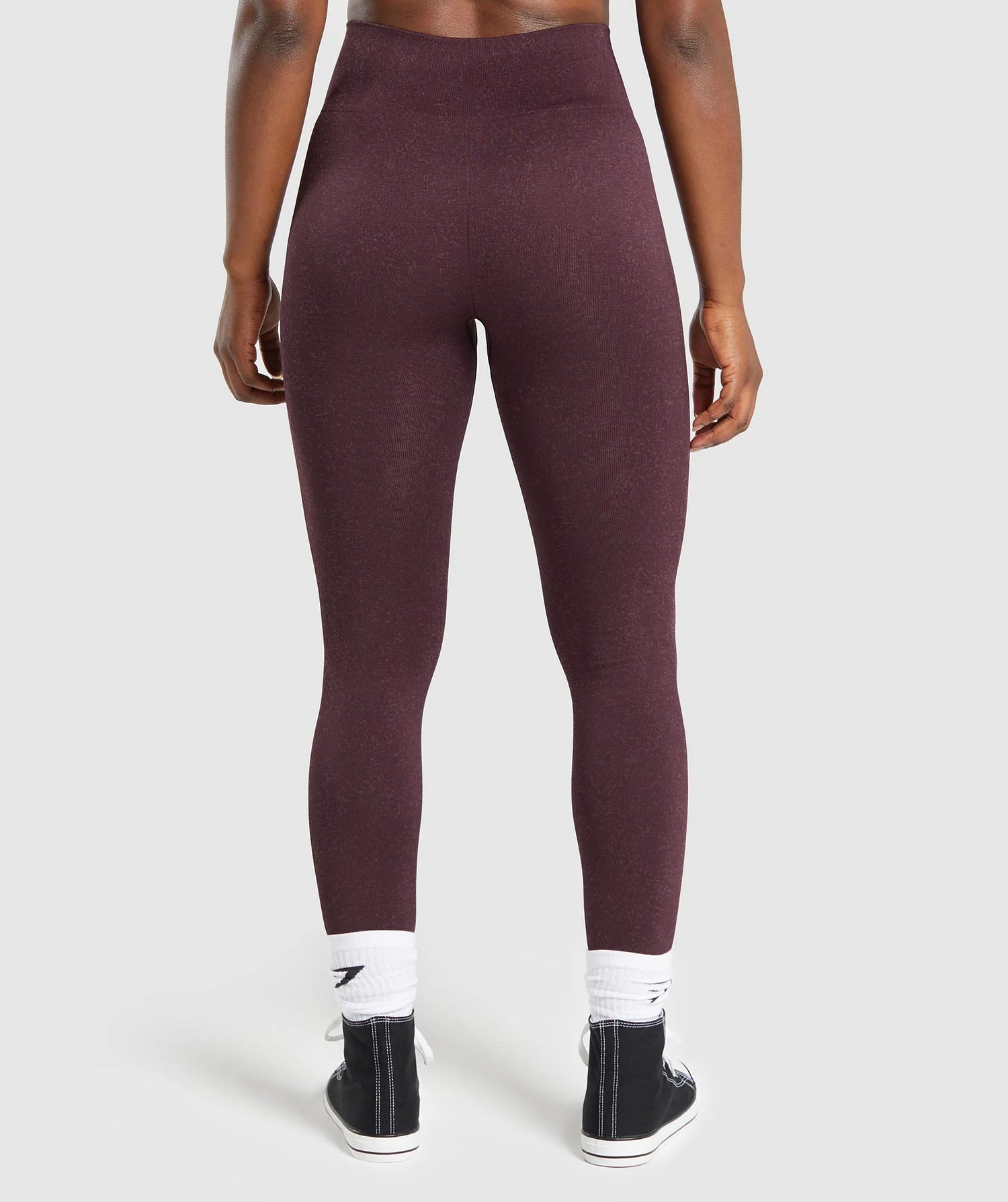 Adapt Fleck Seamless Leggings - Depth Purple/ Steel Purple
