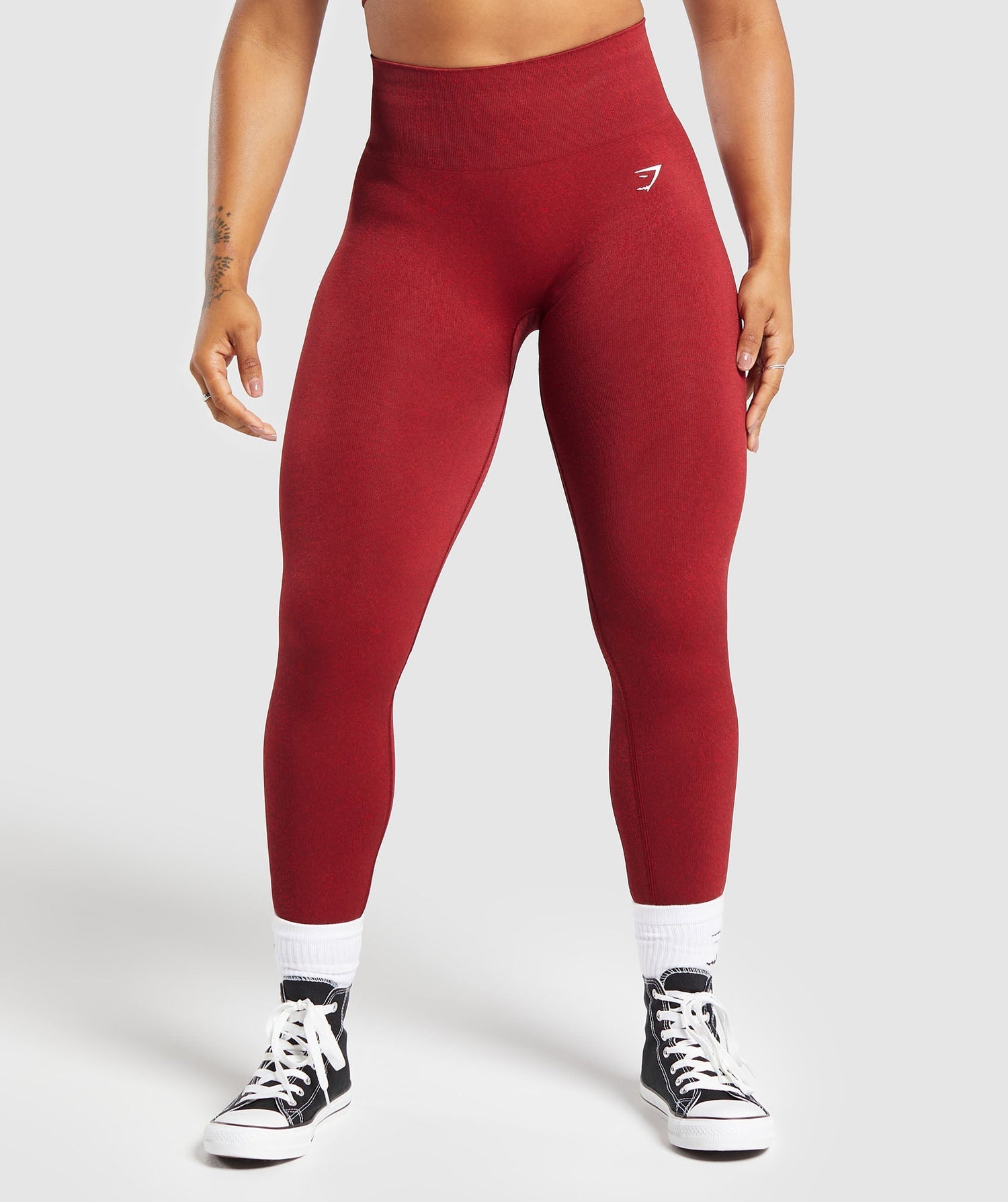 Adapt Fleck Seamless Leggings - Reps Red/Conditioning Red