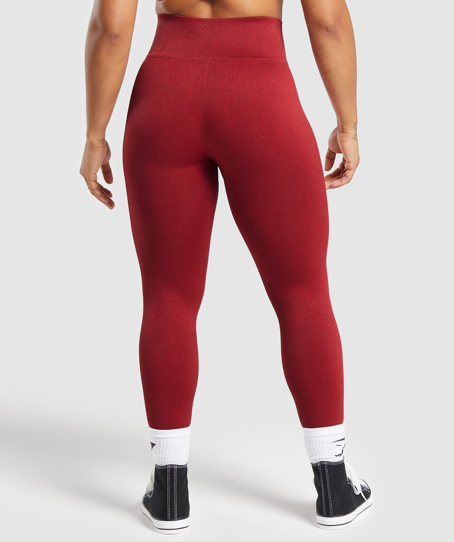 Adapt Fleck Seamless Leggings - Reps Red/Conditioning Red