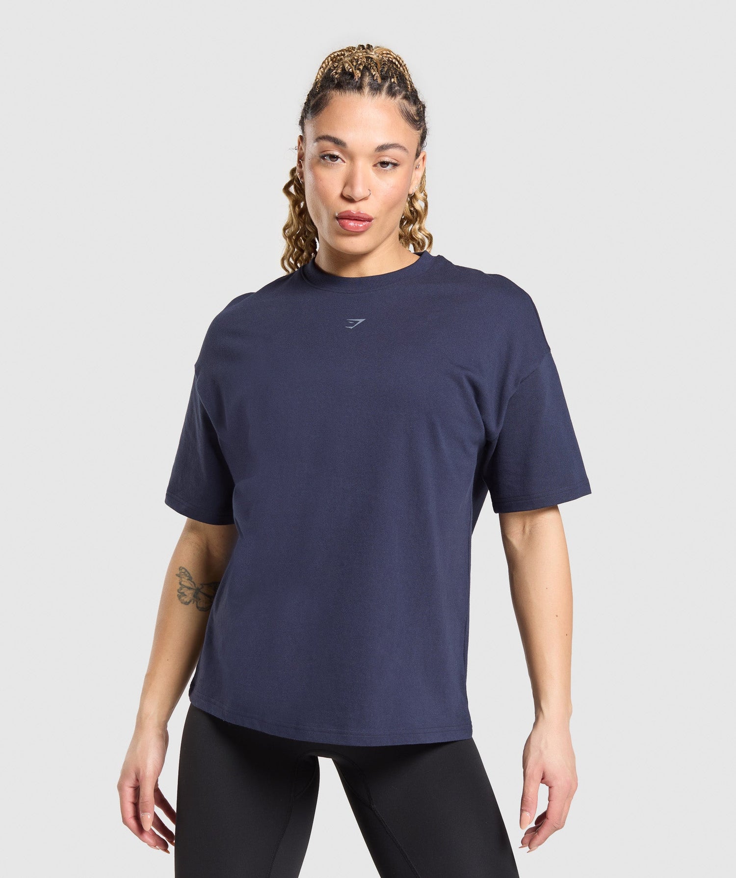 Wordmark Graphic T-Shirt - Heavy Blue