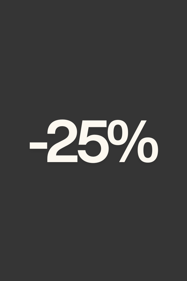 25% OFF