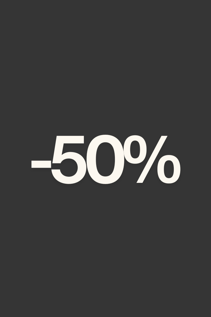 50% off