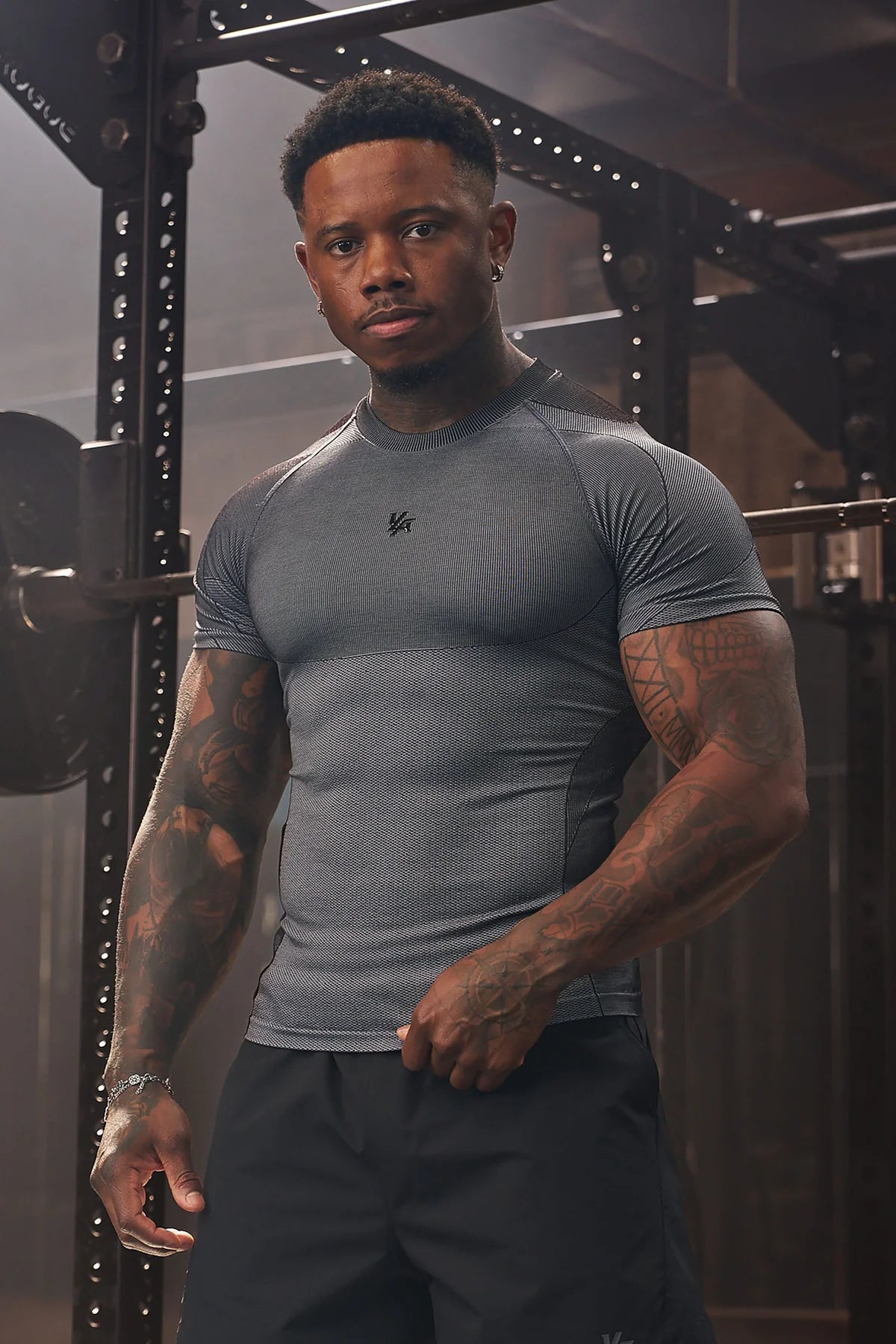 4339 - Forme Compression Tees - Grey