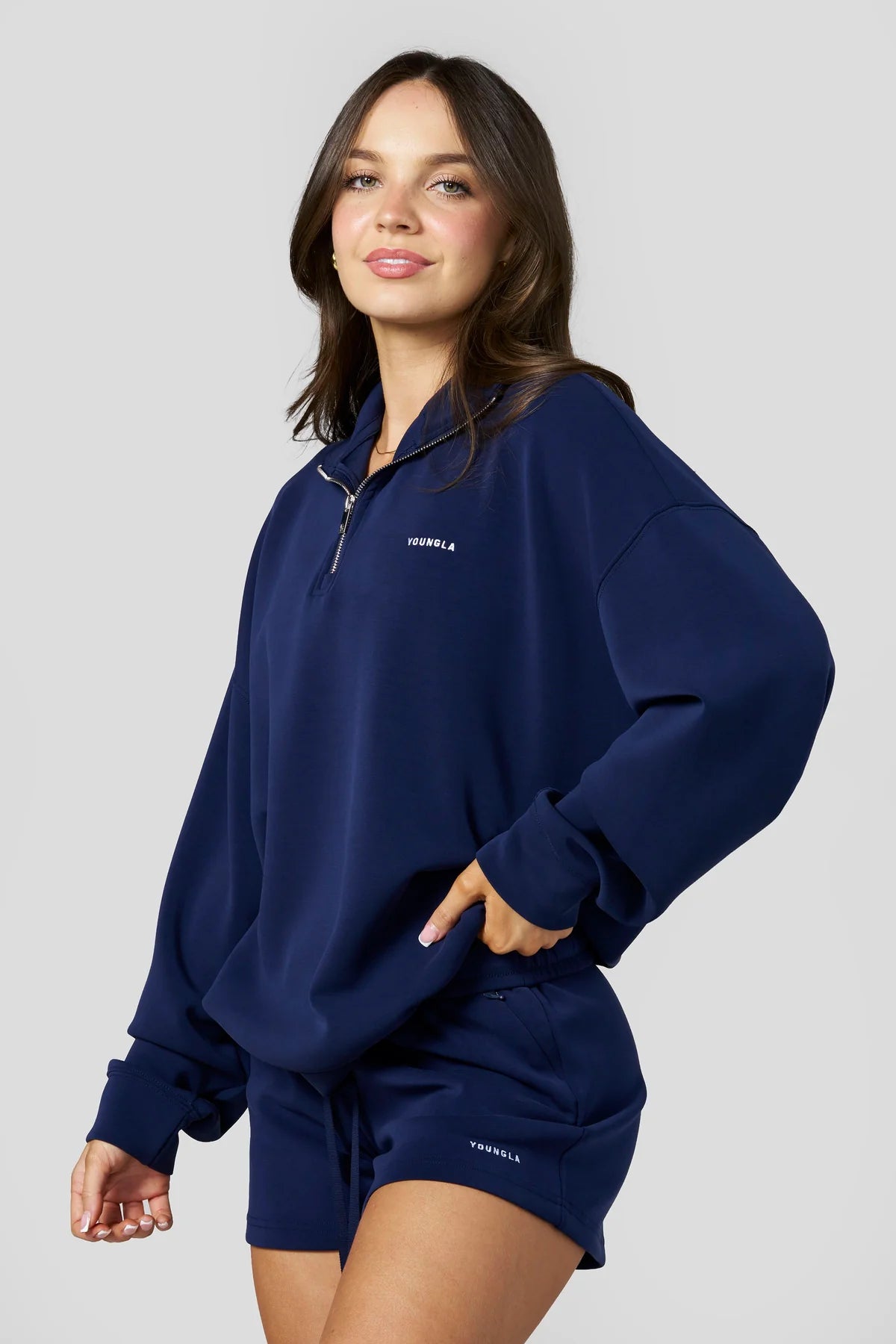 W5230 Scuba Quarter Zip Pullover - Navy