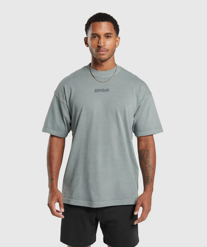 Rest Day Heavyweight T-Shirt - Smokey Grey