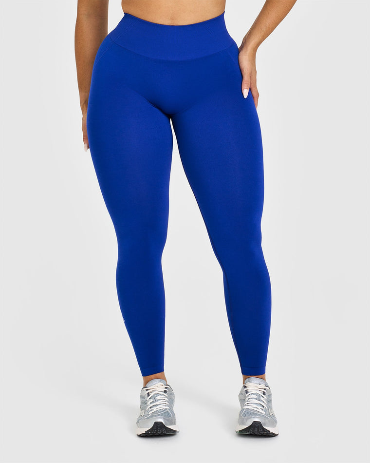 Effortless Seamless Leggings - Strong Blue