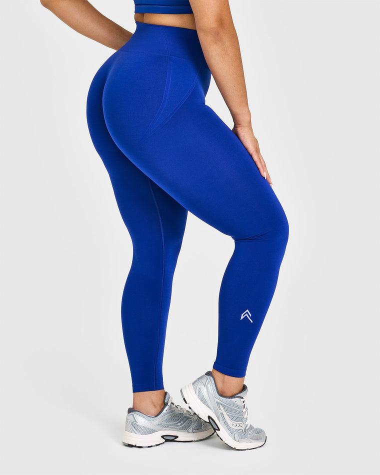 Effortless Seamless Leggings - Strong Blue