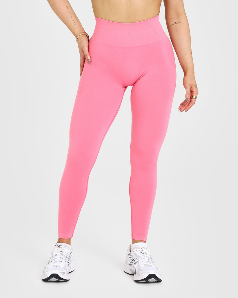 Effortless Seamless Leggings - Peony Pink