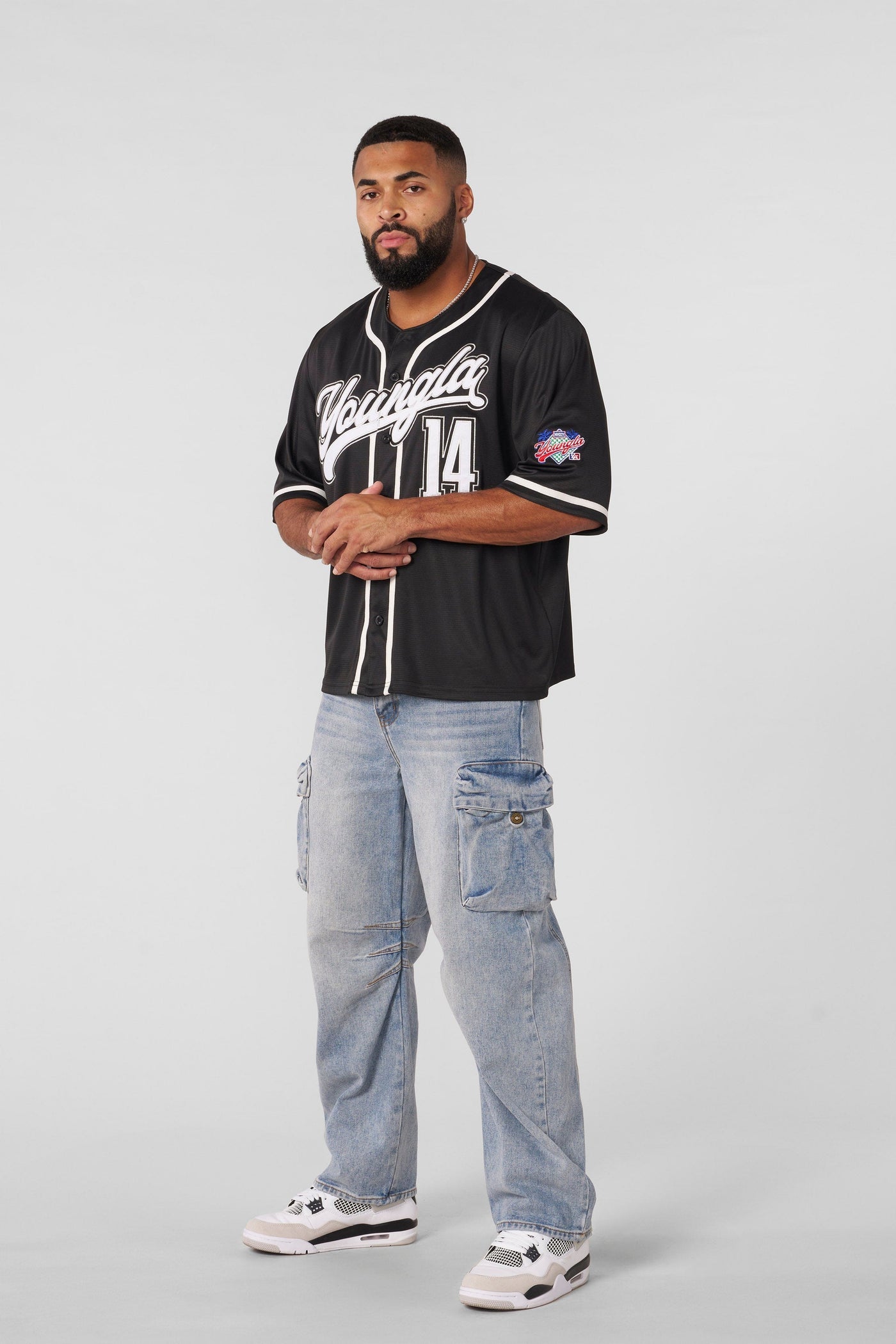 3002 - Grand Slam Baseball Jerseys - Black