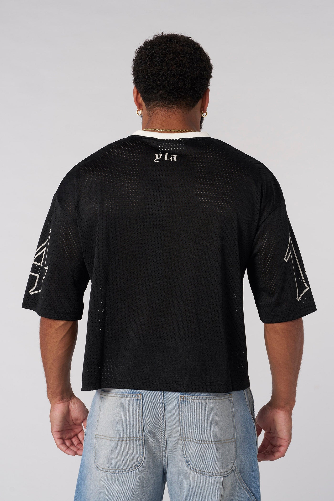 4015 - Drippy Skull Jersey - Black