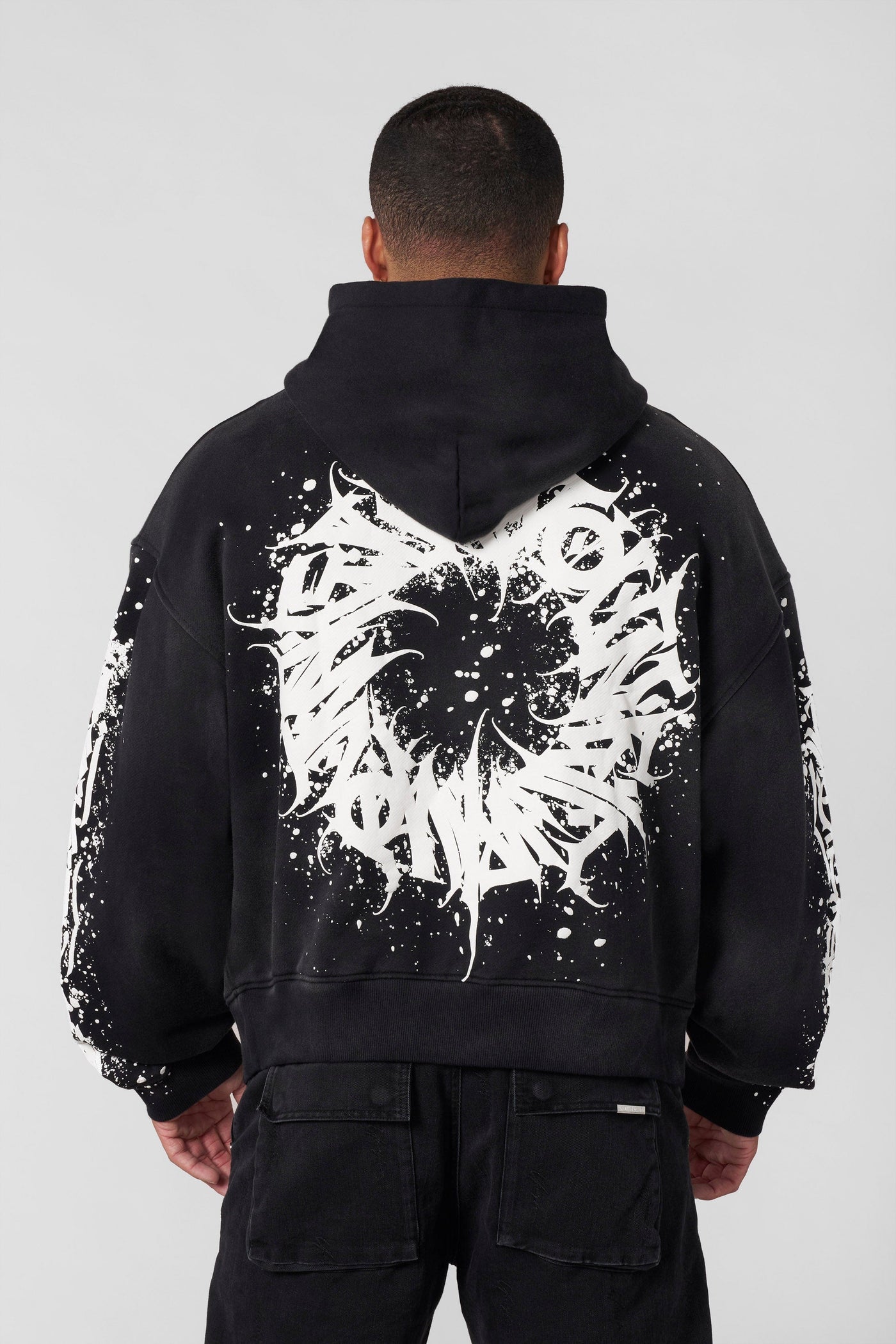 5143 - Cyclone Hoodies - Black Wash