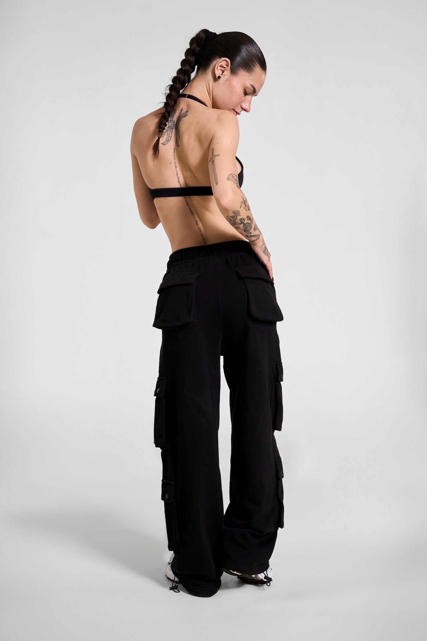 W251 Hunting Season Cargo Joggers - Black