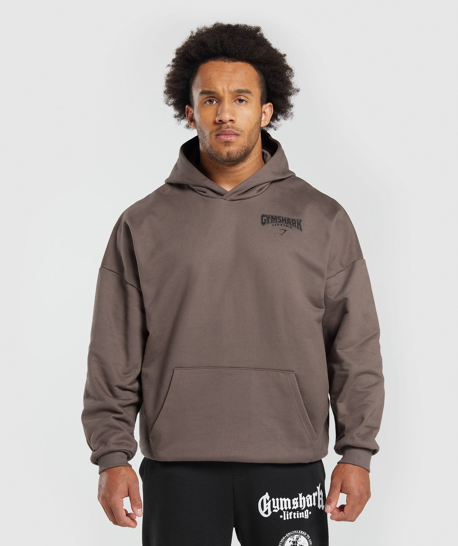 Comitted To The Craft Oversized Hoodie - Brown