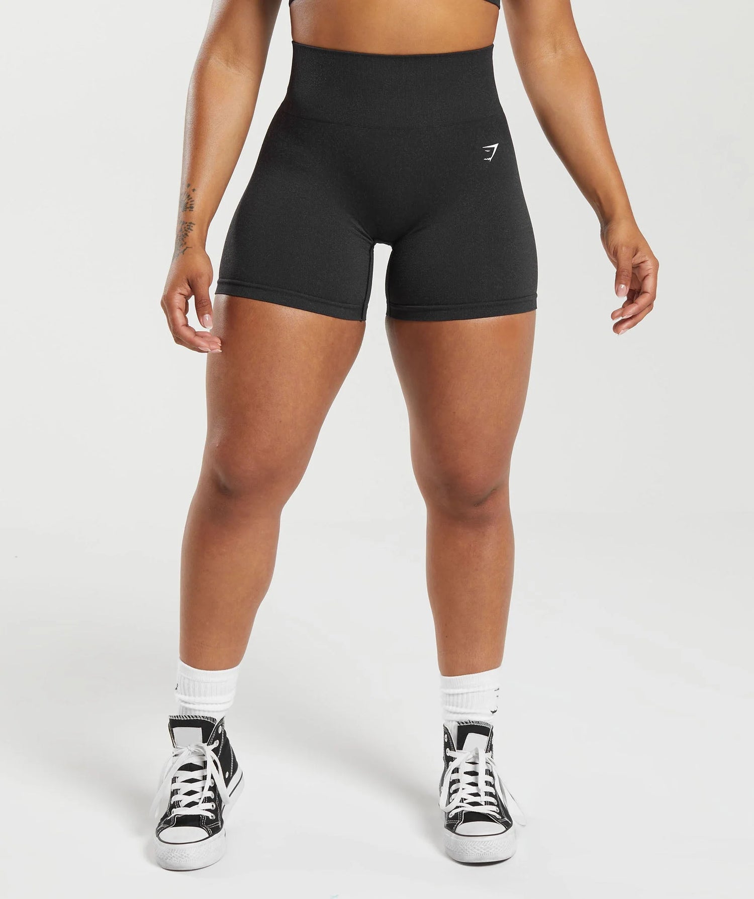 Adapt Fleck Seamless Shorts - Black/Smokey Grey