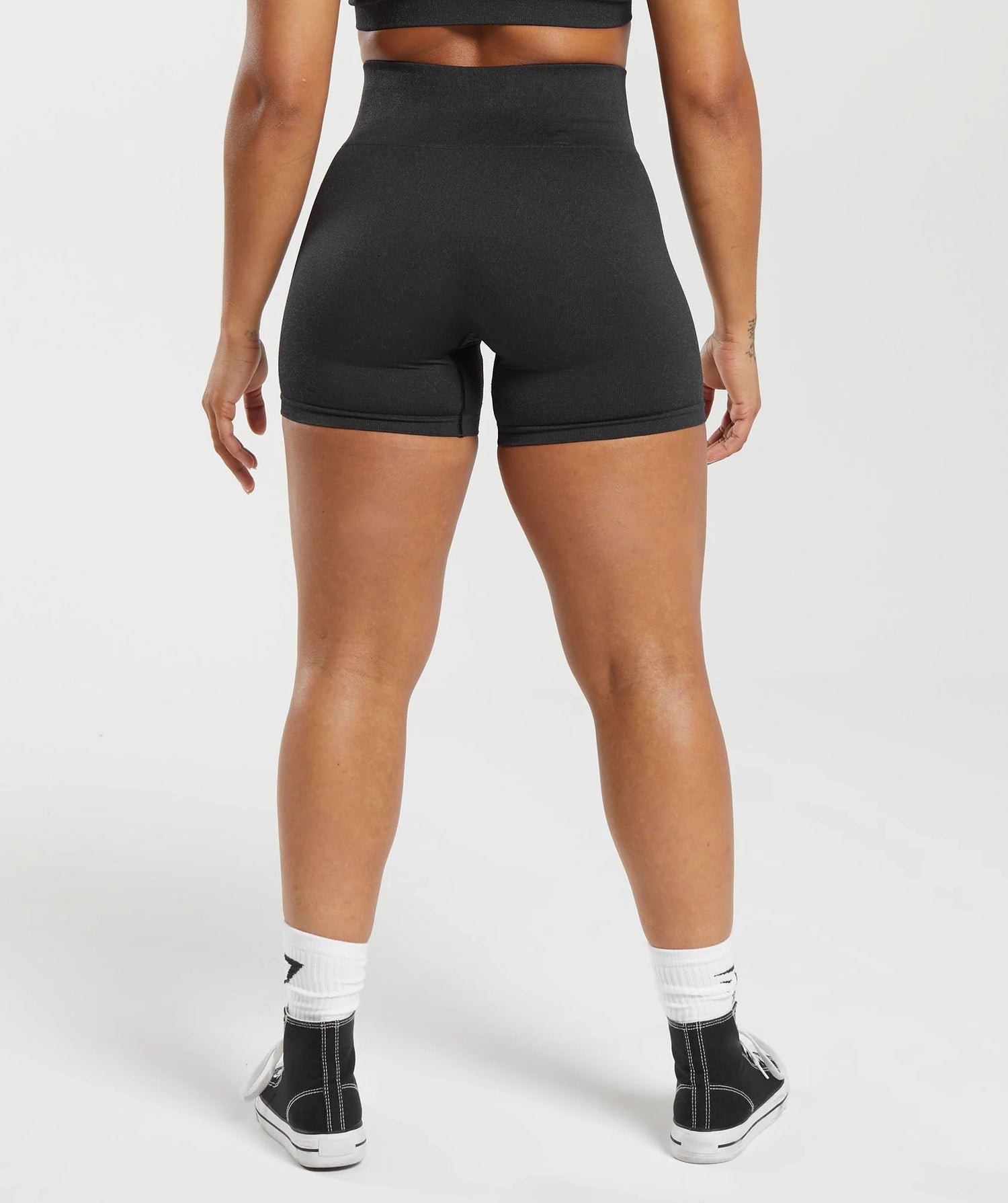 Adapt Fleck Seamless Shorts - Black/Smokey Grey