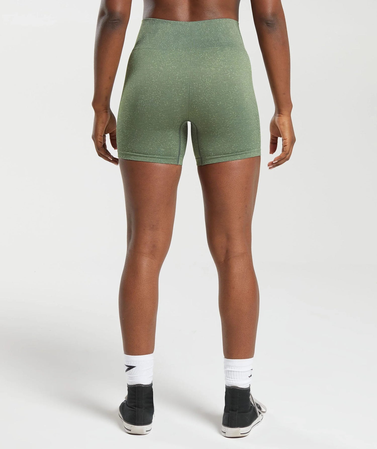 Adapt Fleck Seamless Shorts - Dusk Green/Light Sage Green