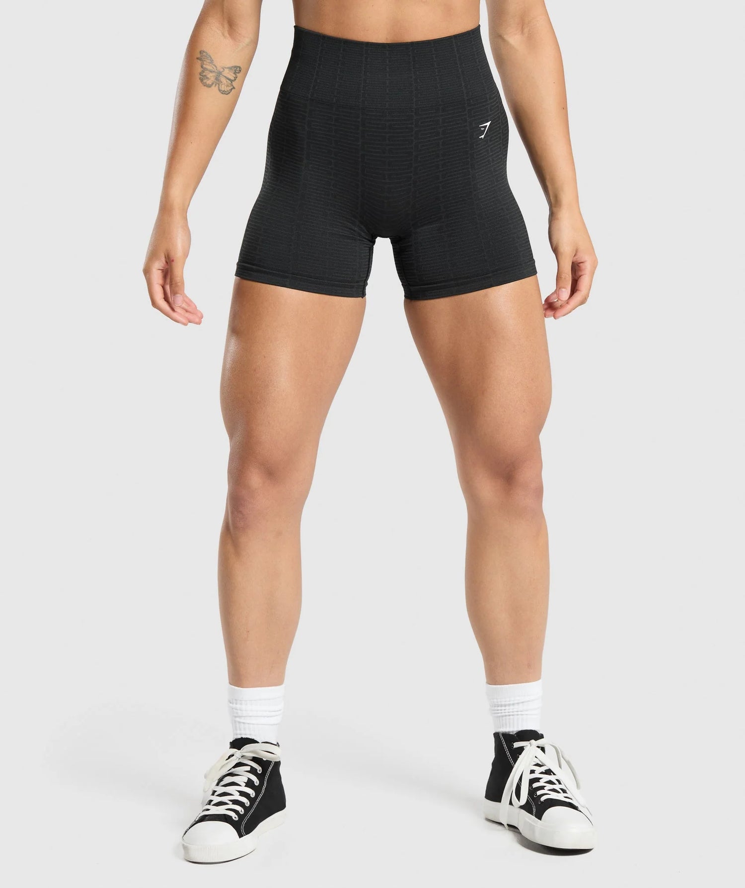 Adapt Monogram Seamless Shorts - Black/Pitch Grey