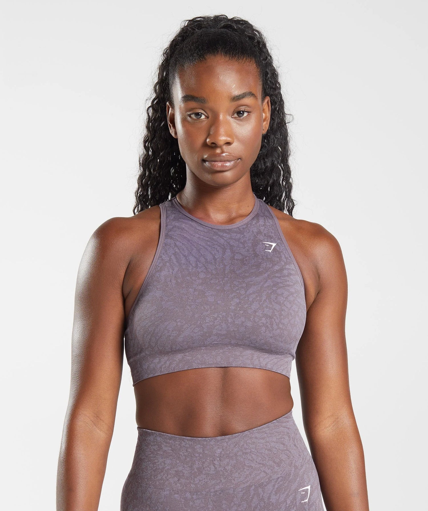 Adapt Animal Seamless Sports Bra - Wild | Musk Lilac