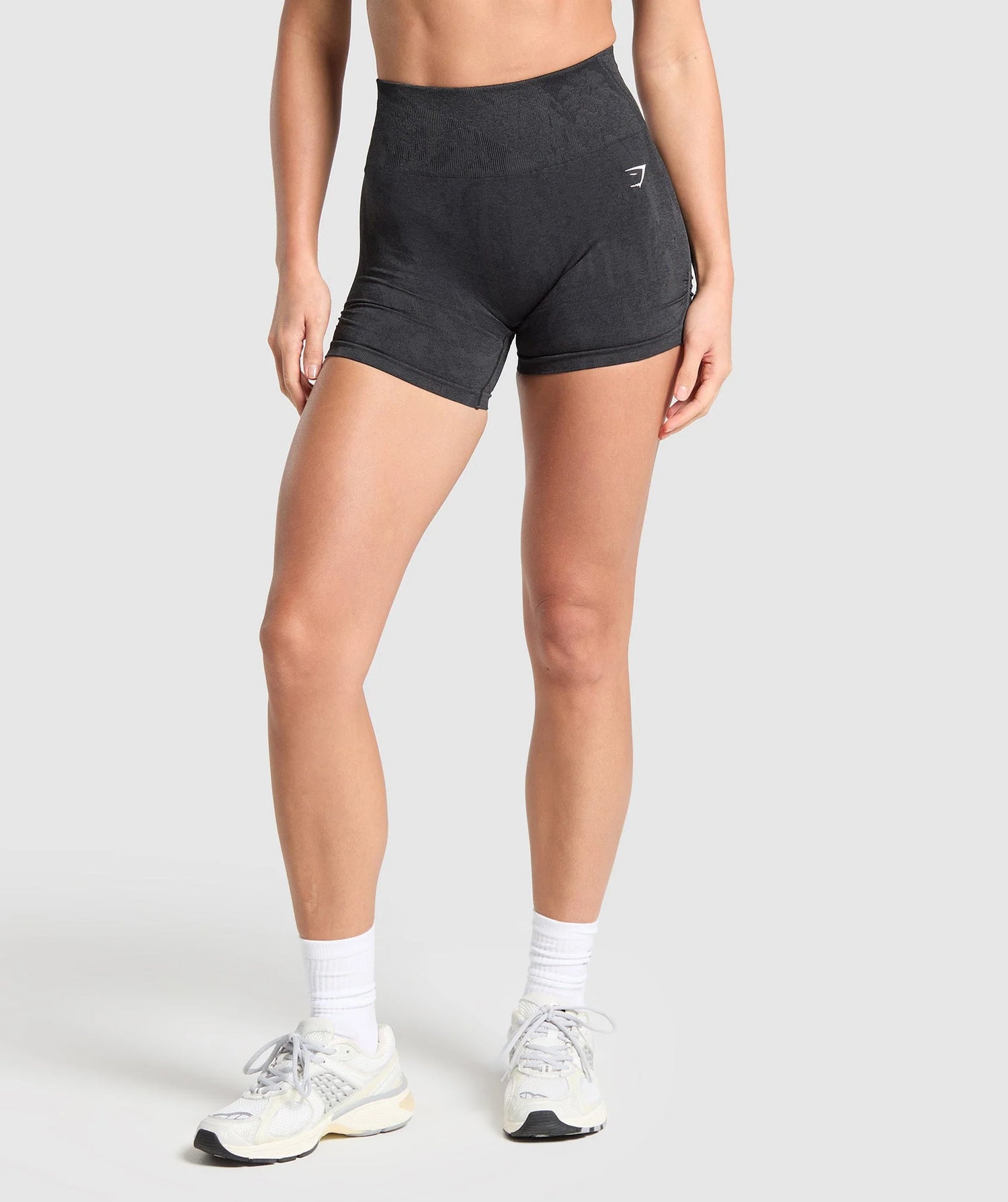 Adapt Camo Seamless Shorts - Asphalt Grey/Black