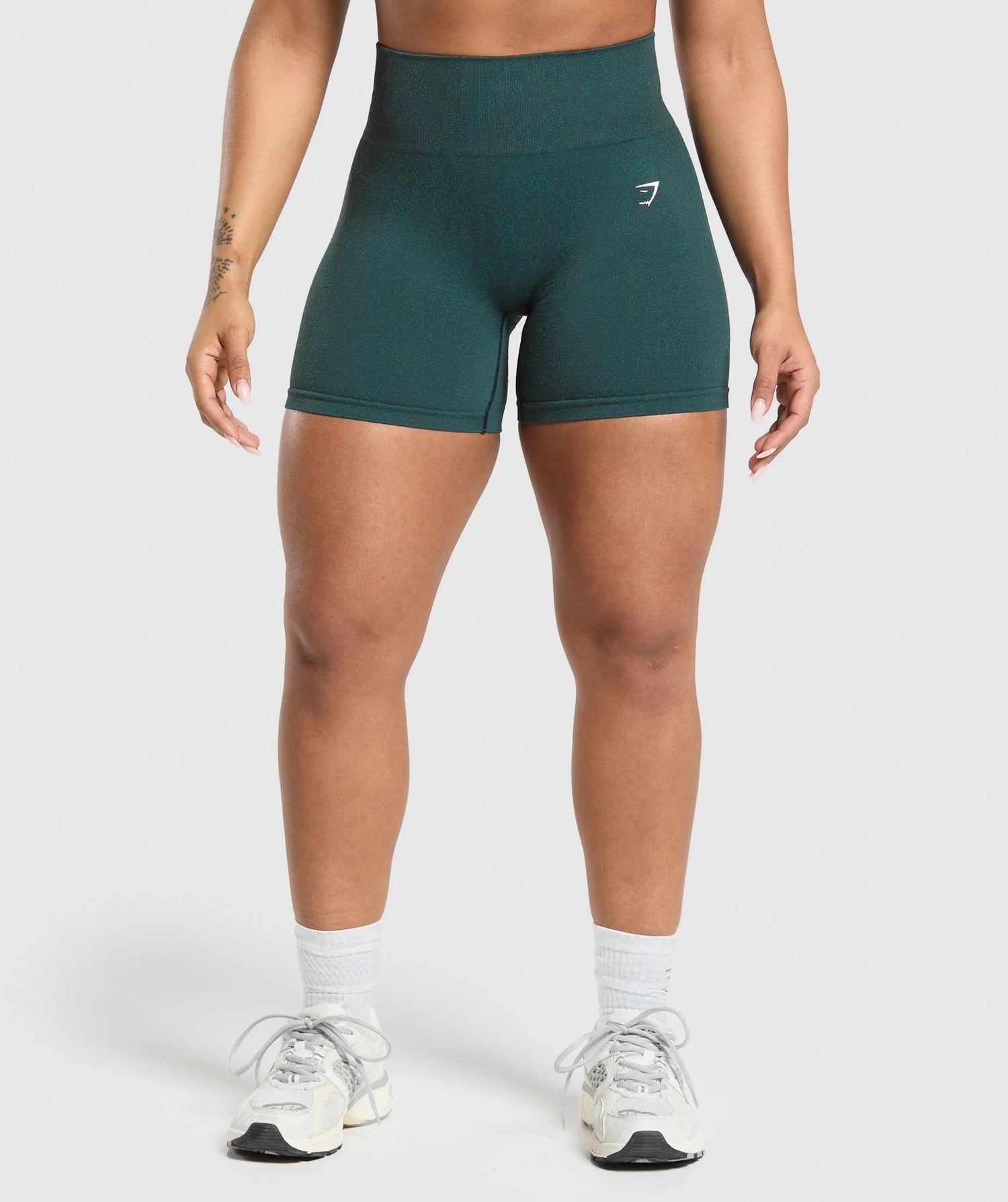 Adapt Fleck Seamless Shorts - Darkest Teal/Functional Teal