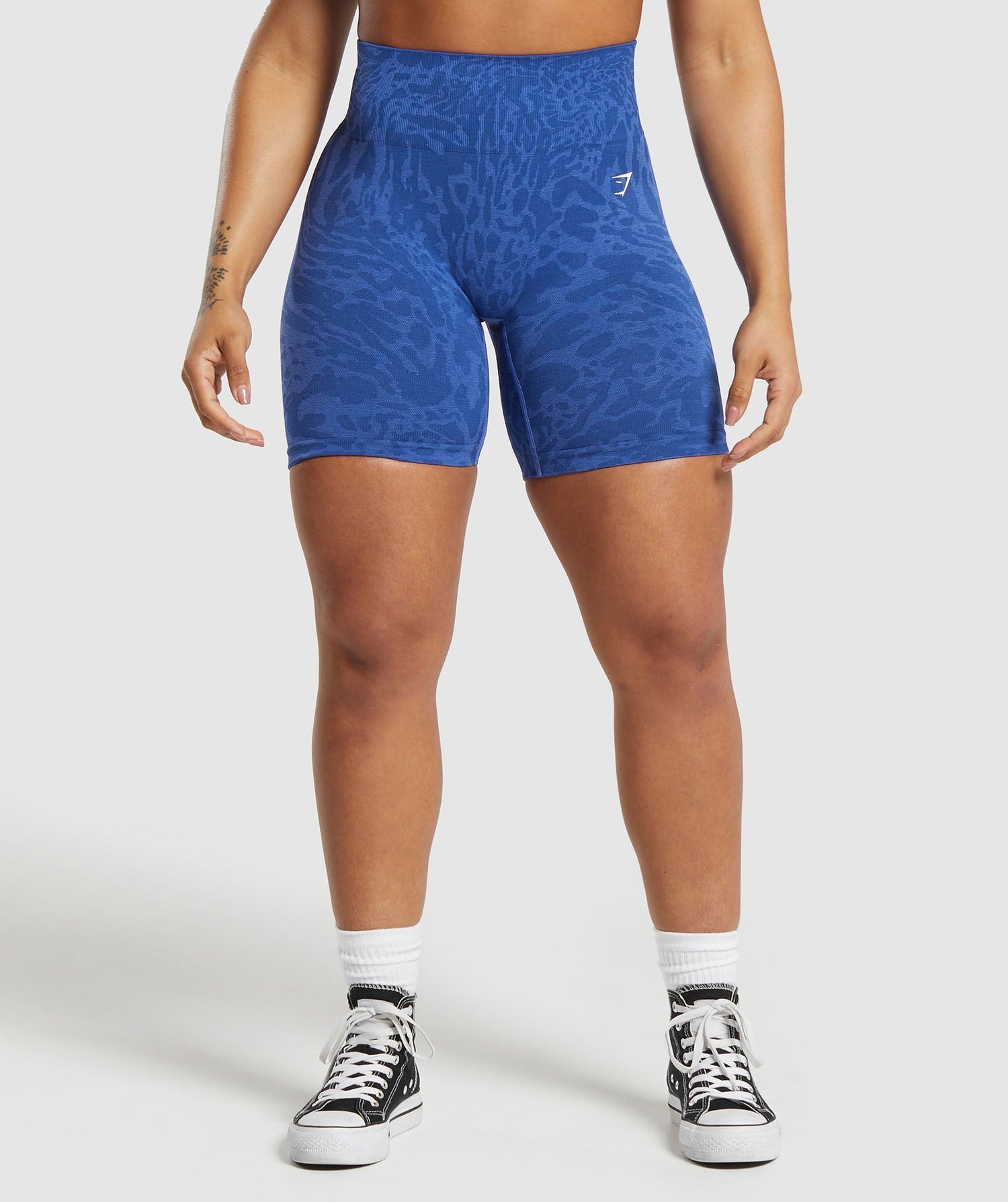 Adapt Safari Tight Shorts - Wave Blue/Iris Blue