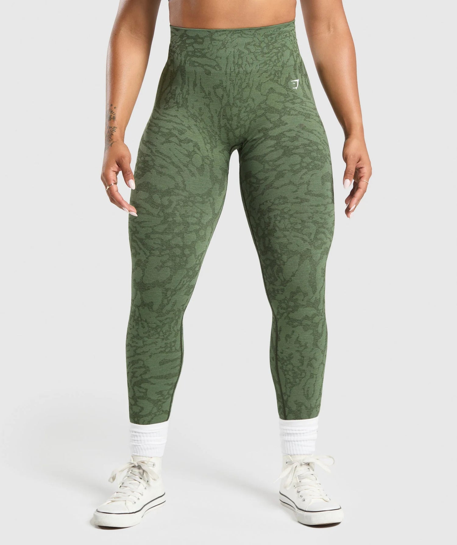 Adapt x Whitney Leggings - Force Green/Winter Olive