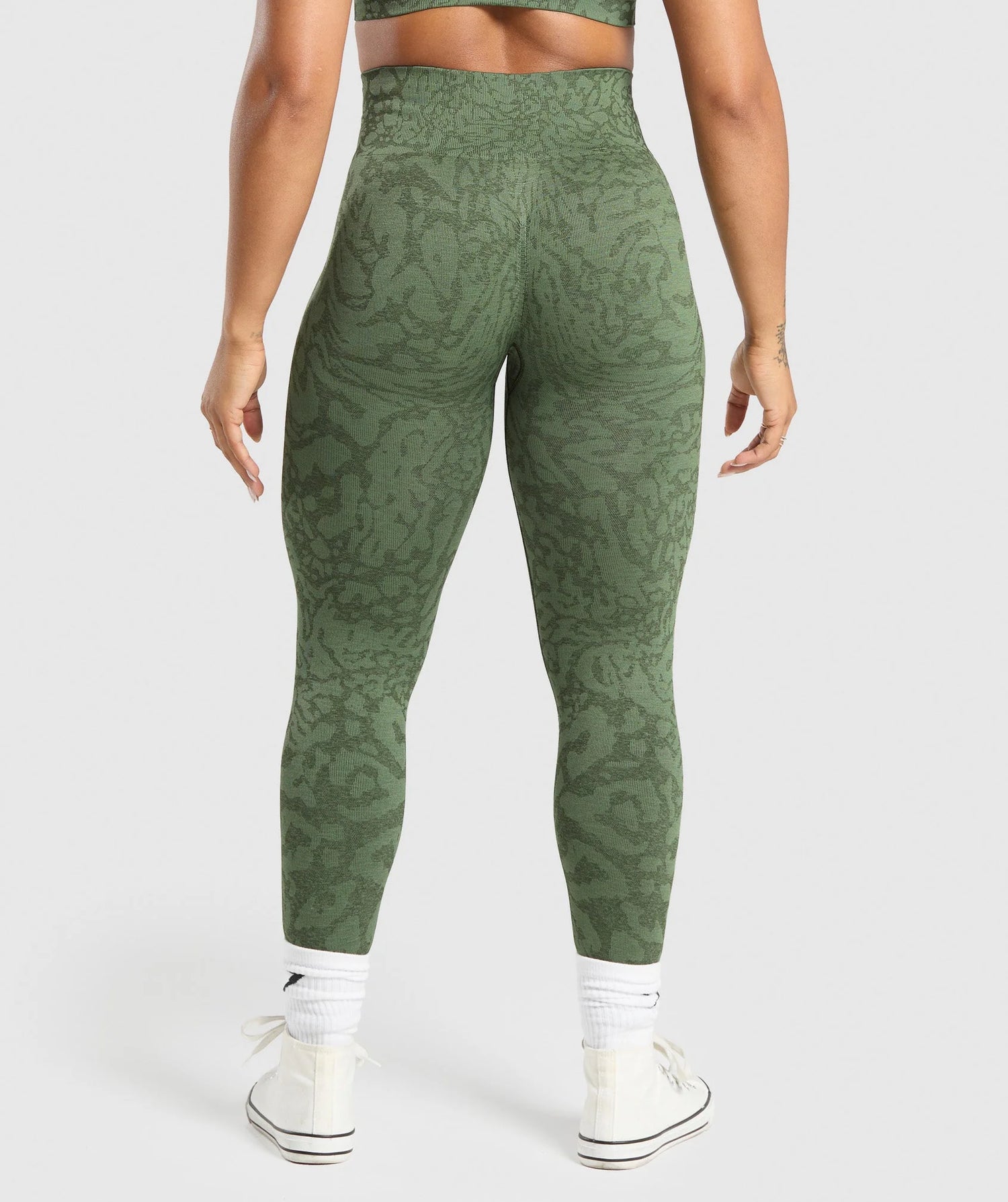 Adapt x Whitney Leggings - Force Green/Winter Olive