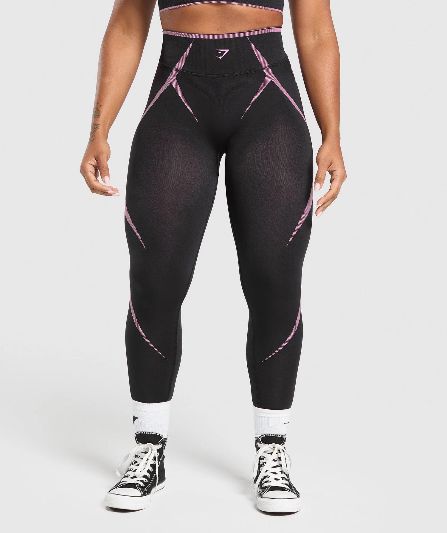 Apex Lift Seamless Leggings - Darkest Purple/Sour Pink