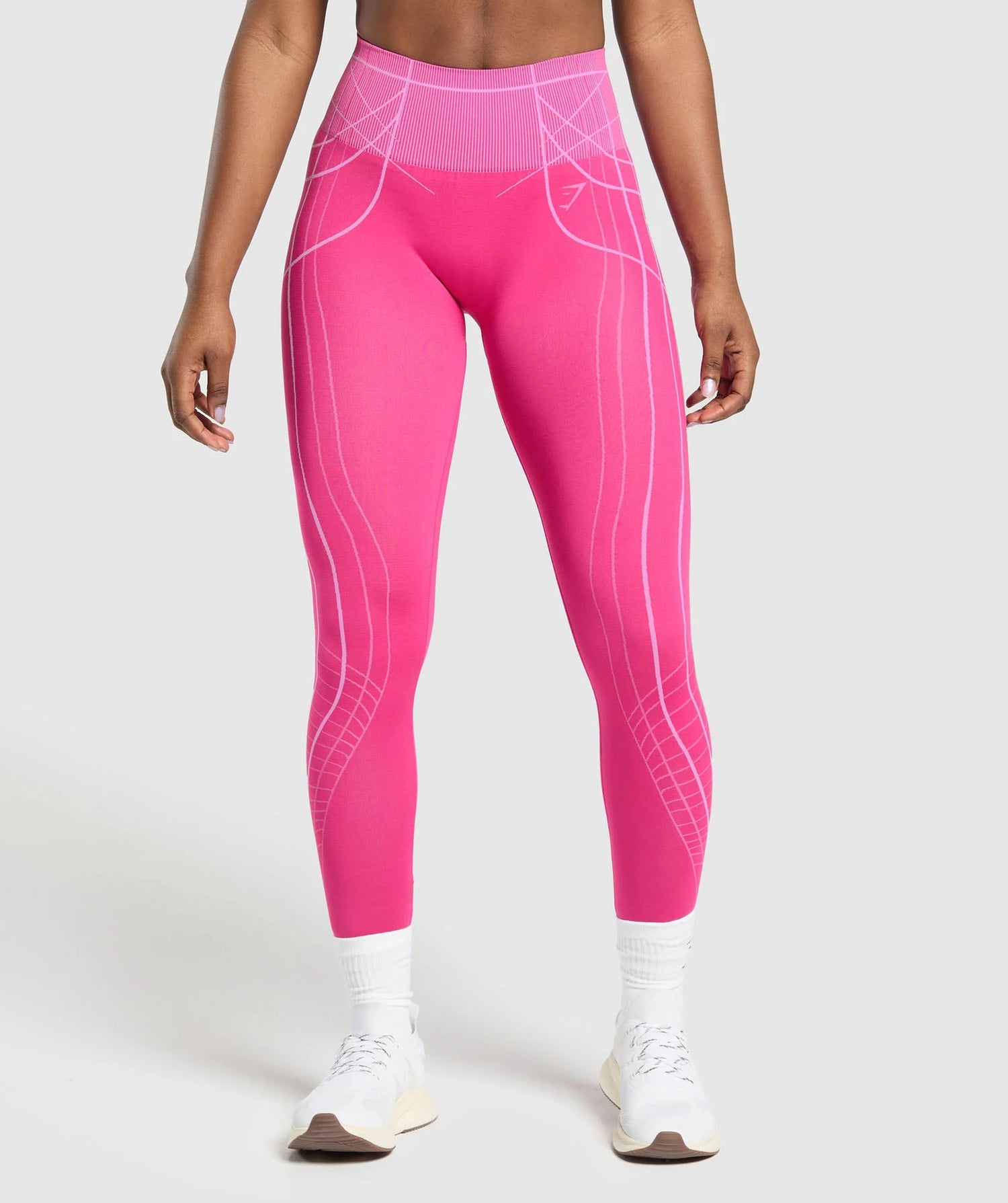 Apex Seamless Leggings - Valley Pink/Sour Pink