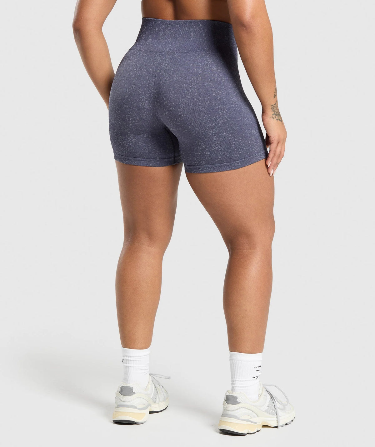 Adapt Fleck Seamless Shorts - Weighted Purple/Metal Purple