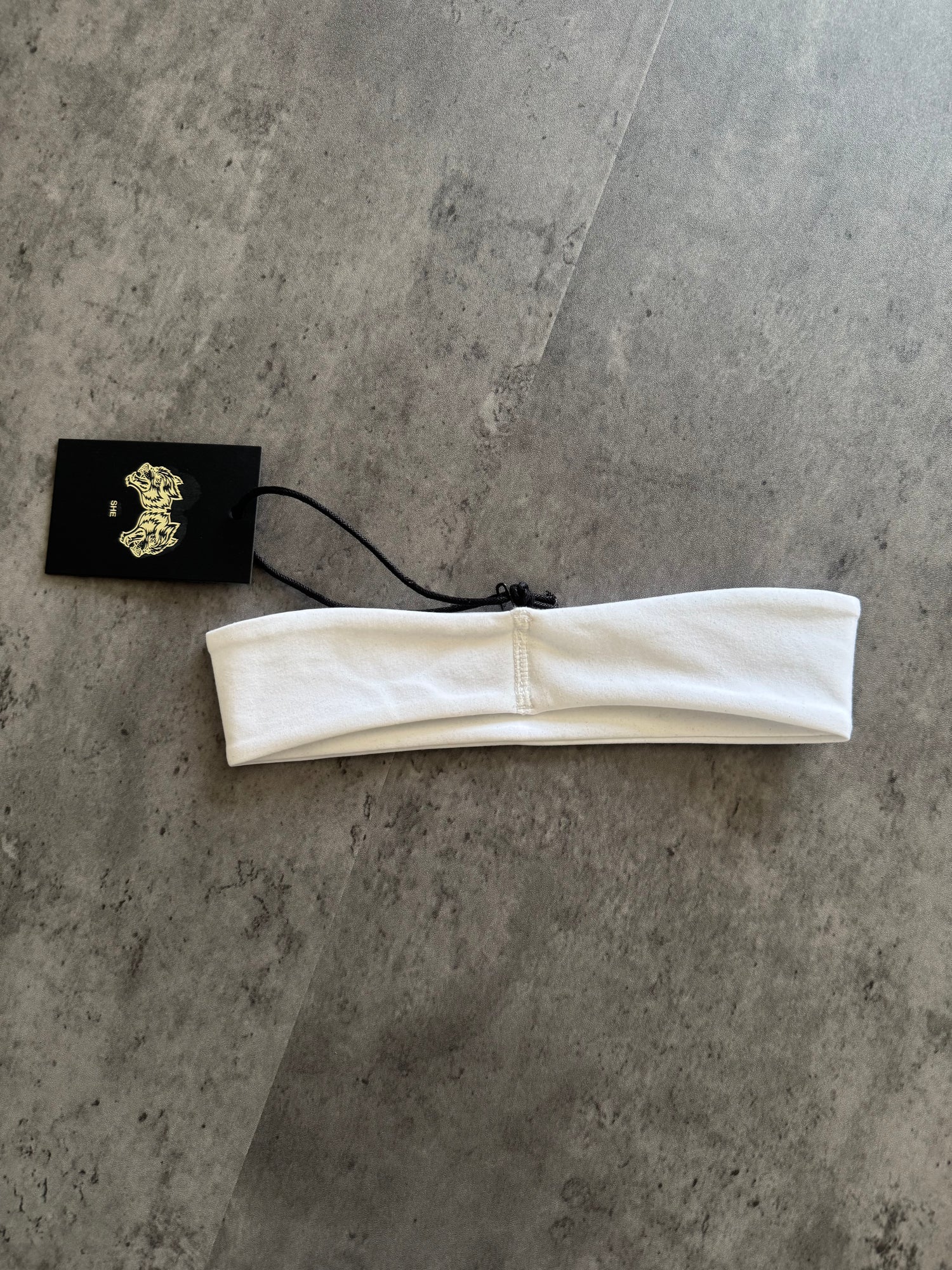 Hardcore Energy Headband - White