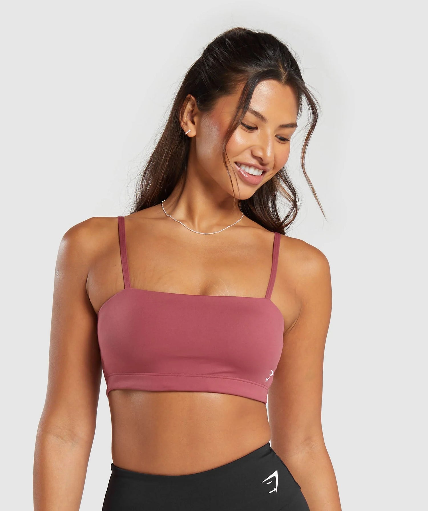 Bandeau Sports Bra - Soft Berry