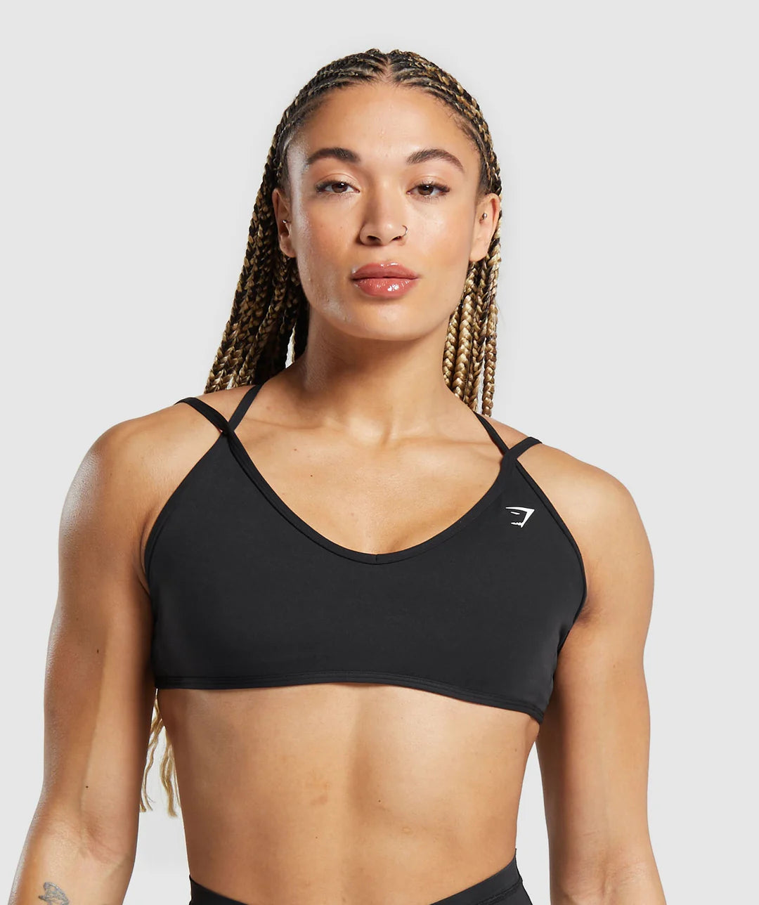 Back Gain Sports Bra - Black