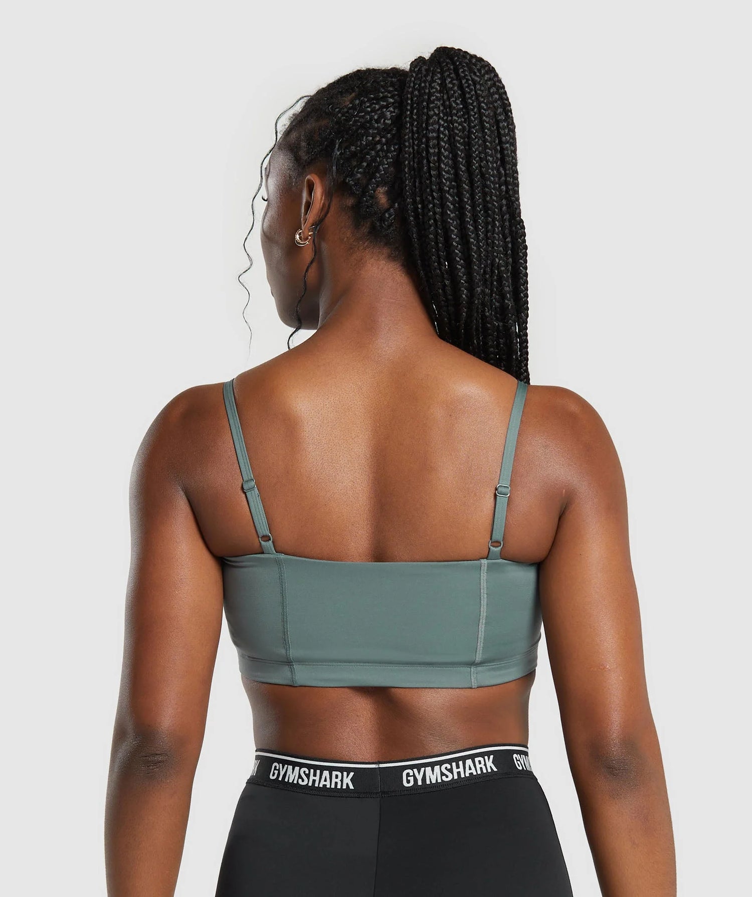 Bandeau Sports Bra - Cargo Teal