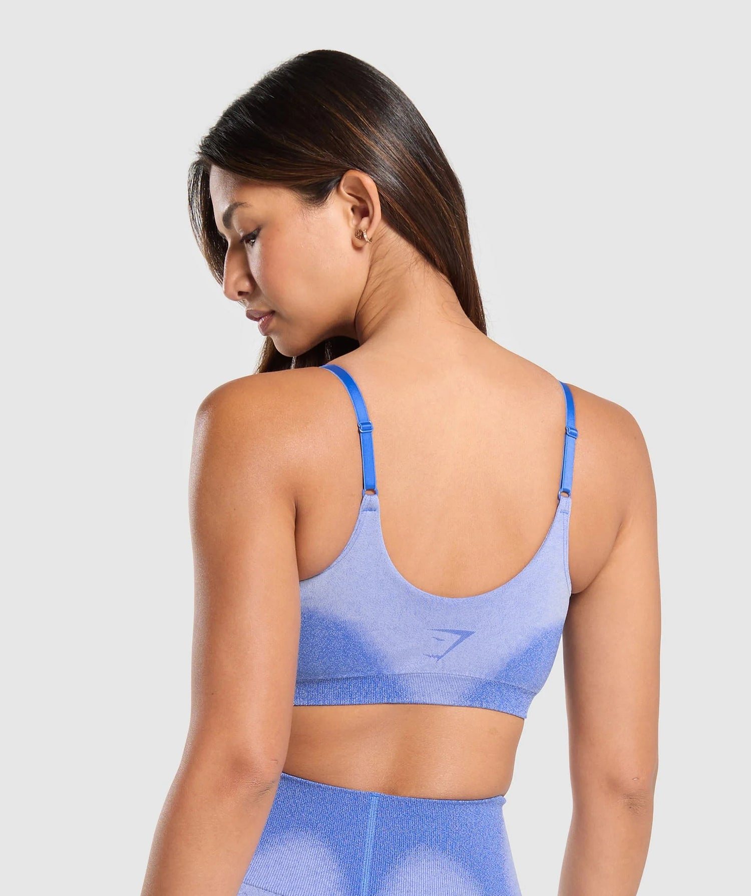 Blur Seamless Bralette - Iris Blue/Powdered Lilac
