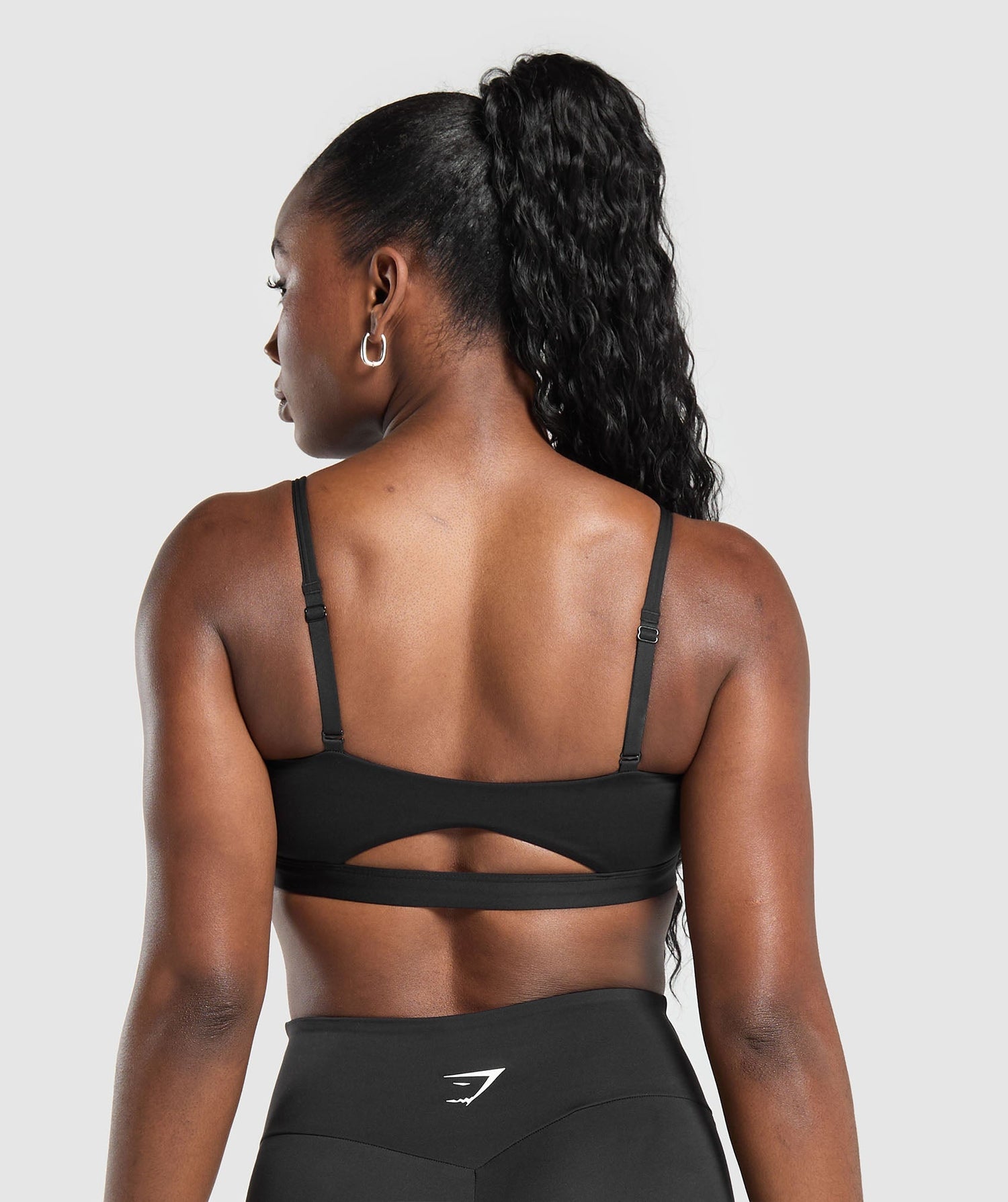Cut Out Bandeau - Black
