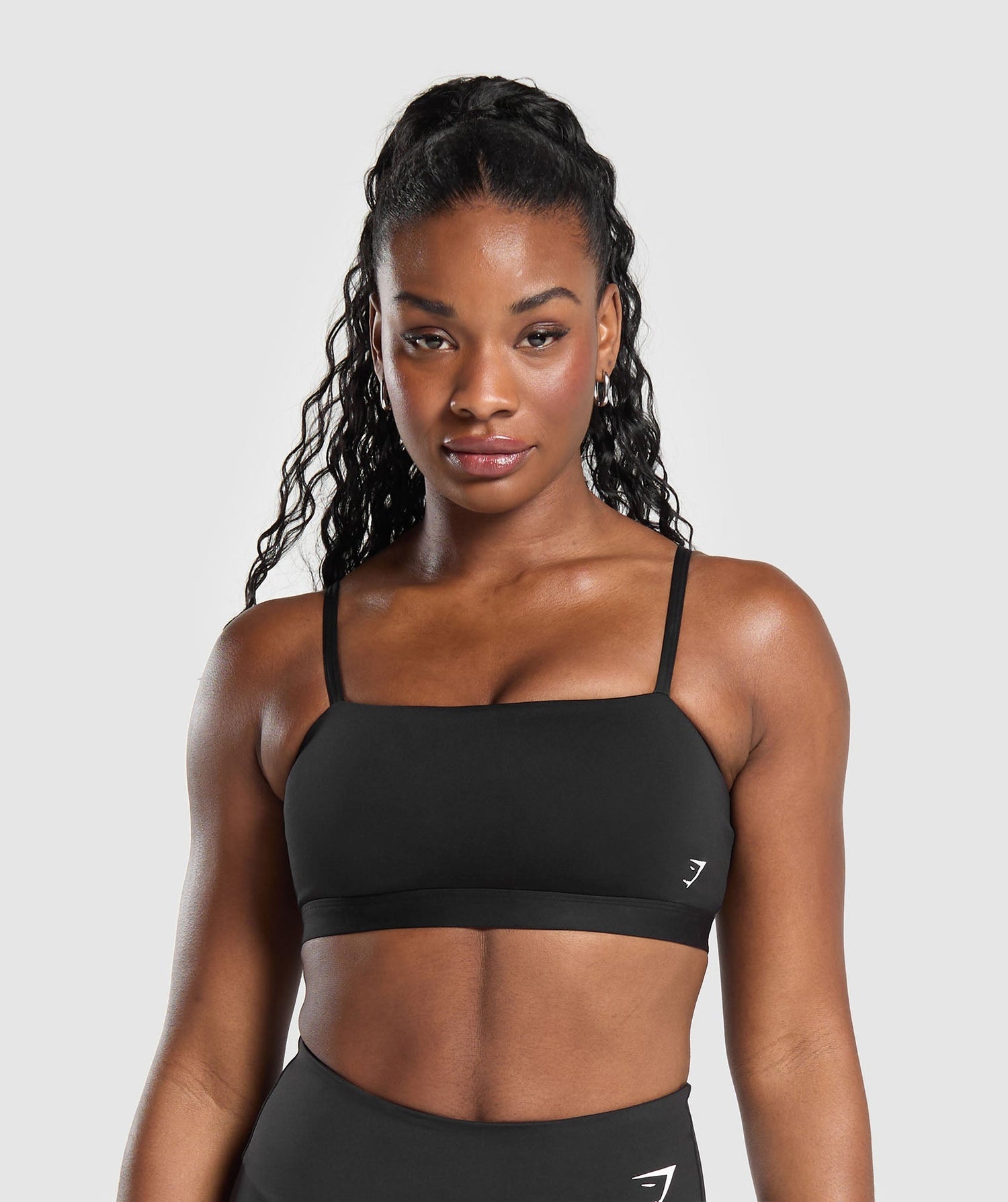 Cut Out Bandeau - Black