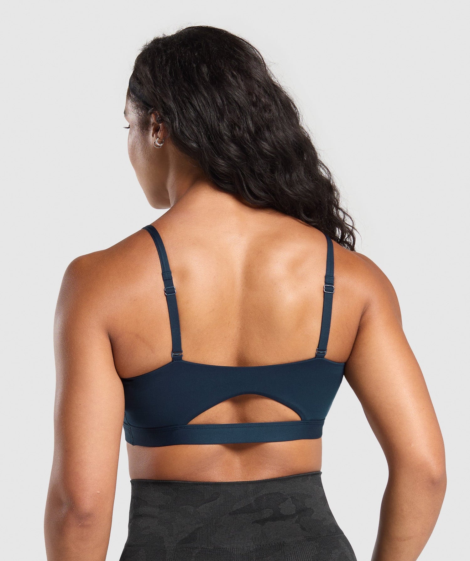 Cut Out Bandeau - Navy
