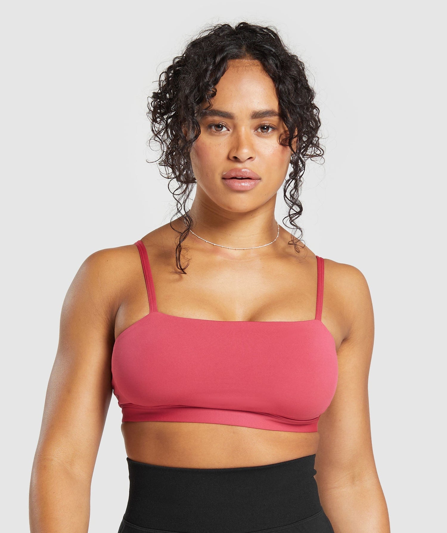 Cut Out Bandeau - Vintage Pink