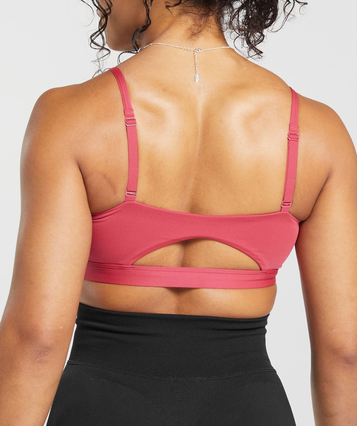 Cut Out Bandeau - Vintage Pink