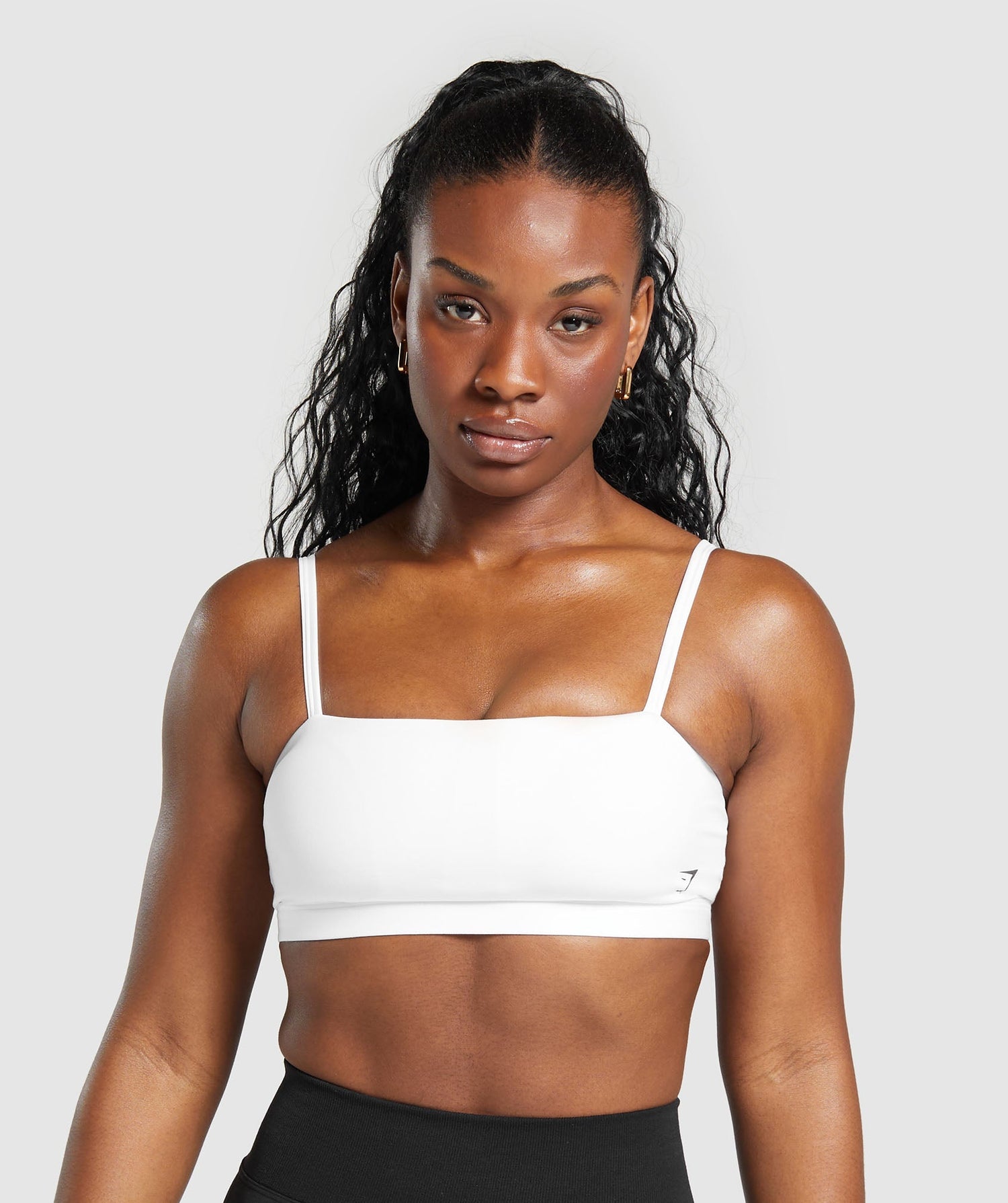 Cut Out Bandeau - White