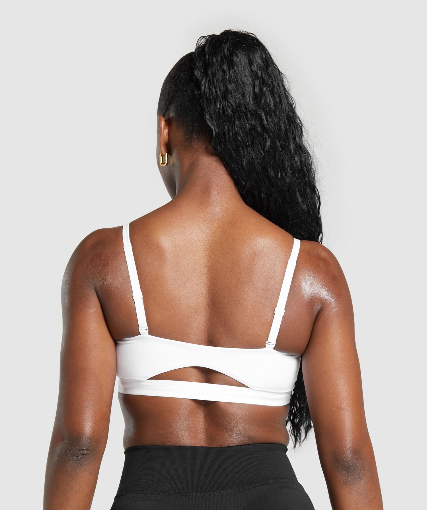 Cut Out Bandeau - White