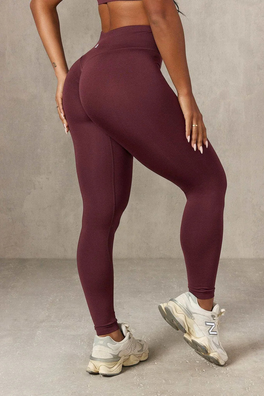 W263 Legacy Seamless Legging - Burgundy