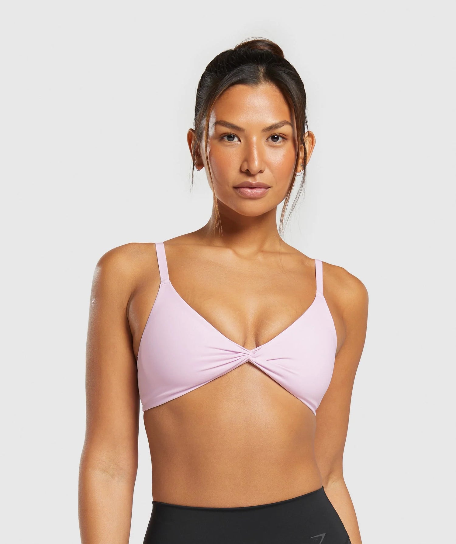 Elevate Twist Front Bralette - Pink