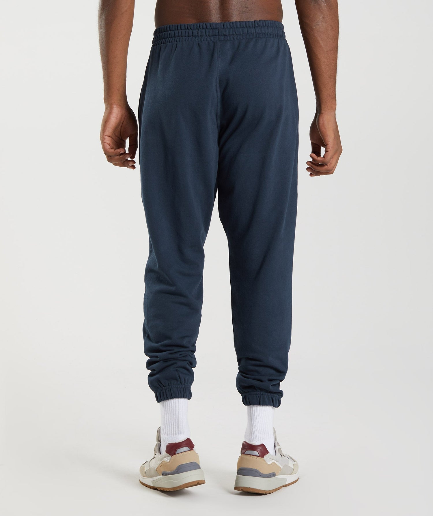 Essential Oversized Joggers - Navy