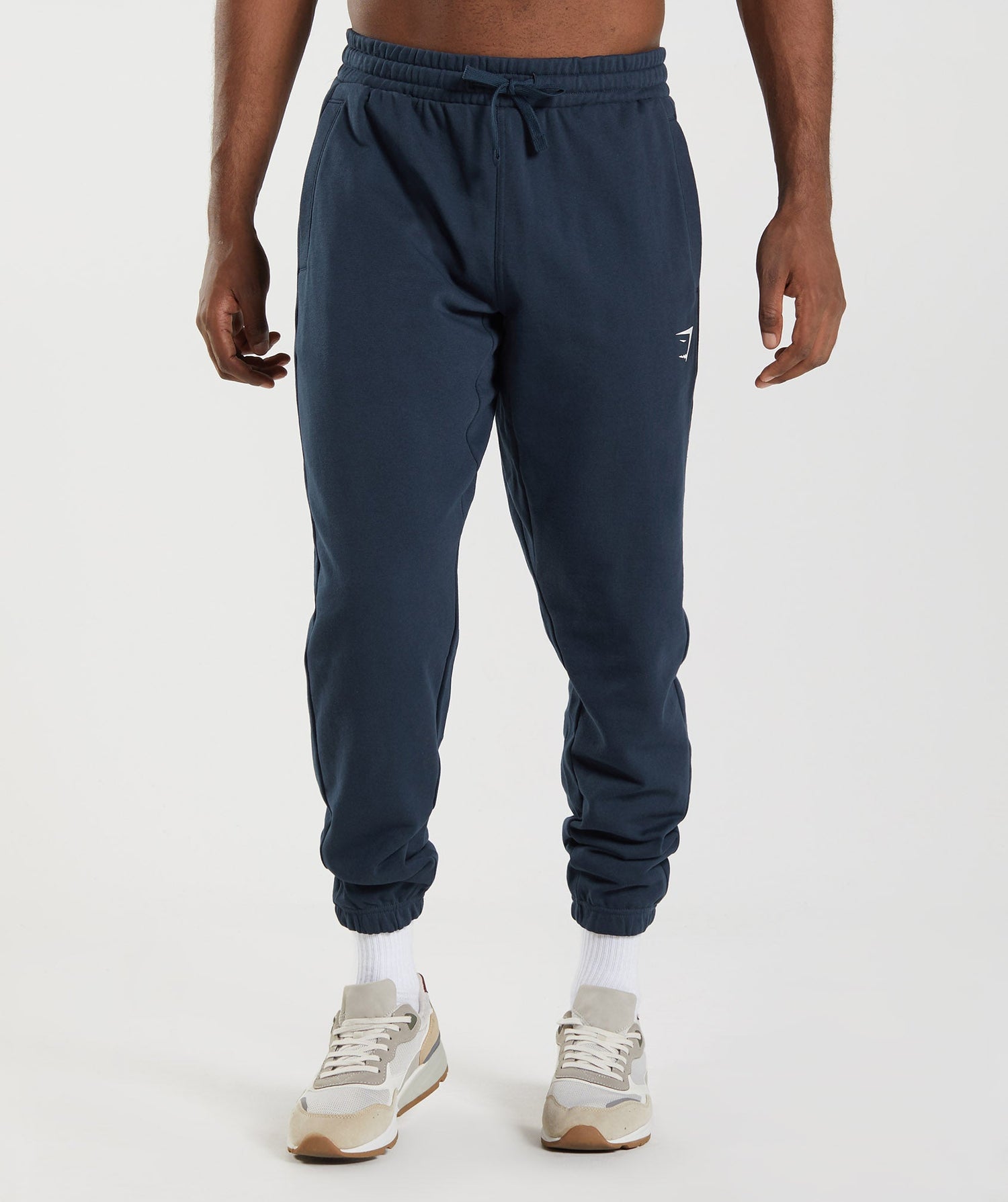 Essential Oversized Joggers - Navy