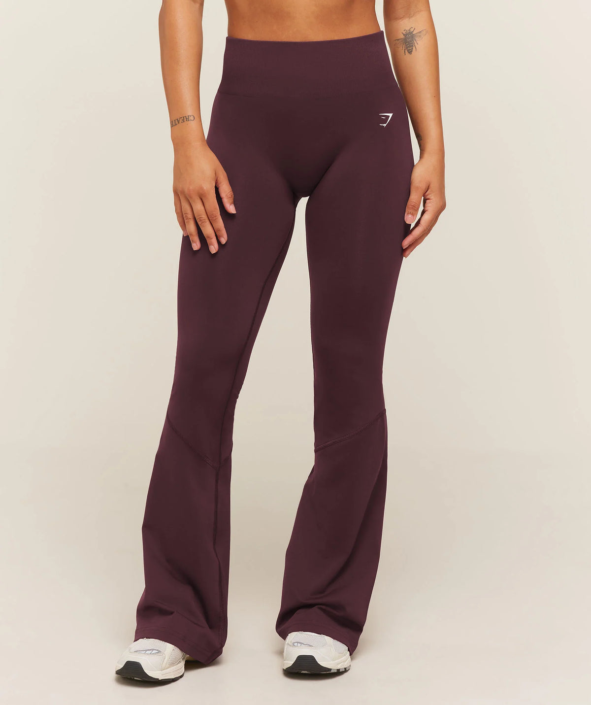Everyday Seamless Flared Legging - Cherry Purple