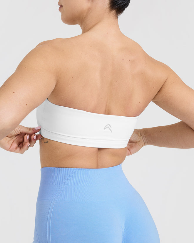 Everyday Bandeau Bralette - White