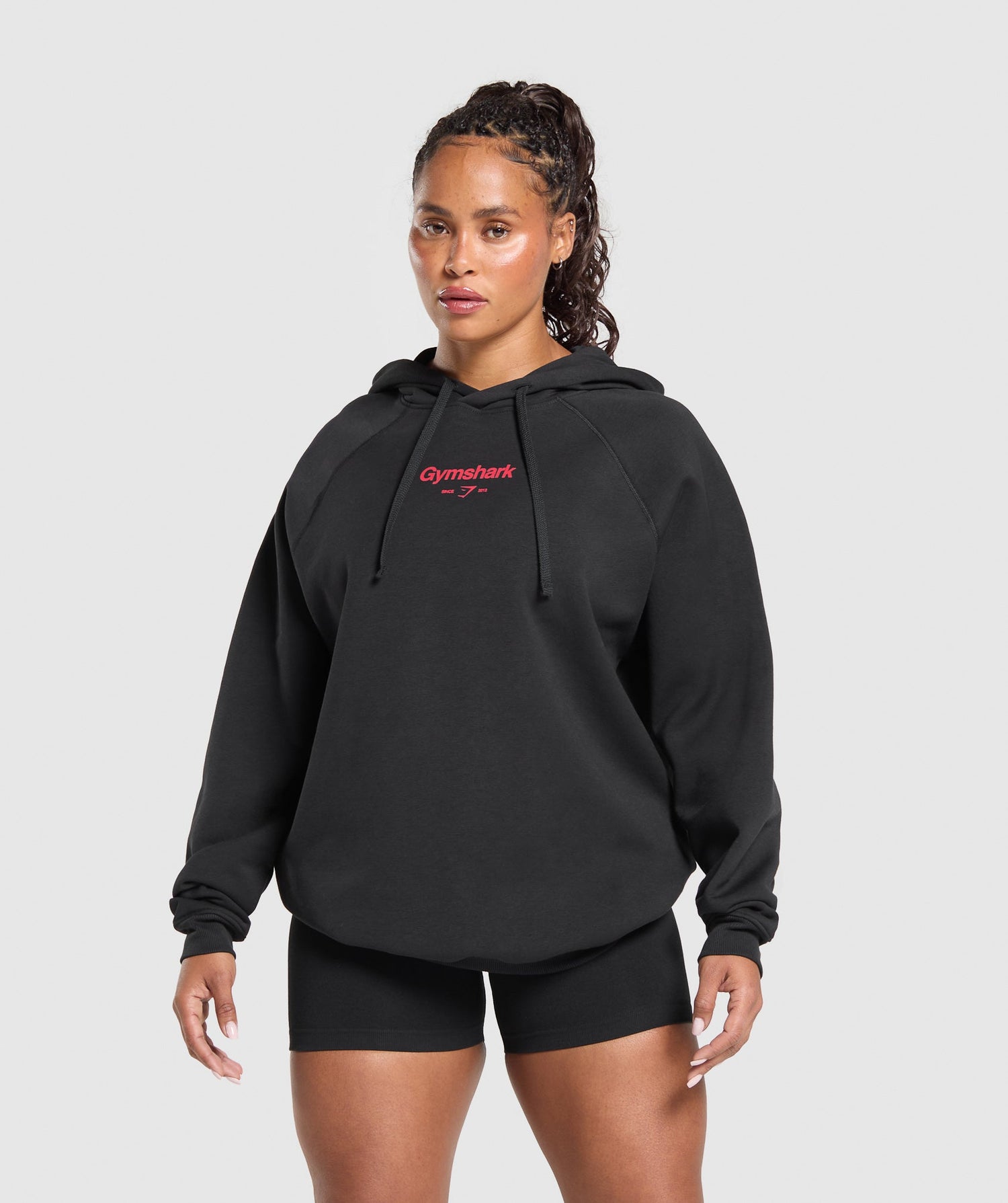 Bigger Quads Than Your Ex Brushed Hoodie - Black